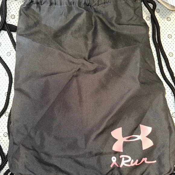 Pink Ribbon Drawstring Bag - Picture 2 of 2